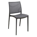 PAOLINA DARK GREY ΚΑΡΕΚΛΑ ΠΟΛ/ΝΙΟΥ 42Χ48Χ79εκ.