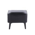 SAMI BLACK PU ΣΚΑΜΠΟ 40X30X34εκ. - Image 2