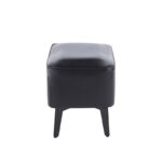 SAMI BLACK PU ΣΚΑΜΠΟ 40X30X34εκ. - Image 3