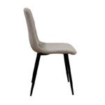 EVA CAPPUCCINO VELVET ΥΦΑΣΜΑ ΚΑΡΕΚΛΑ ΜΕΤΑΛΛΙΚΗ 43X55X90εκ. - Image 3
