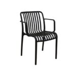PARMA-S BLACK ΠΟΛΥΘΡΟΝΑ ΠΟΛ/ΝΙΟΥ 56X56X79εκ.
