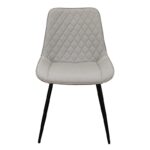 ALESIA L. BEIGE ΥΦΑΣΜΑ ΚΑΡΕΚΛΑ ΜΕΤΑΛΛΙΚΗ 50X59X86εκ. - Image 2