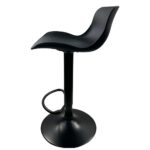 Σκαμπό Bar ArteLibre QUERIDA Μαύρο PP/Μέταλλο 44x45x58/81-79/102cm - 1 τεμ. - Image 3