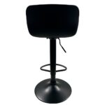 Σκαμπό Bar ArteLibre QUERIDA Μαύρο PP/Μέταλλο 44x45x58/81-79/102cm - 1 τεμ. - Image 4
