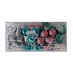 Σετ Χριστουγεννιάτικα στολίδια - 3cm - 32pcs - 23198