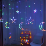 Χριστουγεννιάτικα φώτα LED - Κουρτίνα - 3m/10 - 272316 - RGB - Image 2