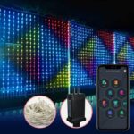 Χριστουγεννιάτικα φώτα LED με App ελέγχου - Κουρτίνα - IC - 1m*1m - RGB - 272335 - Image 2