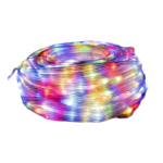 Χριστουγεννιάτικα φώτα LED με επένδυση - 10m/100LED - RGB - 272340