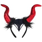 Στέκα Διαβολίνα Μεγάλα Κέρατα 32x23cm Carnavalista 232569 - 1 τεμ.