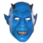 Μάσκα Μπλε Δαίμονας  Latex  Carnavalista 232631 - 1 τεμ.