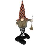 Gnome Πάνινος με Σκούπα 42cm Carnavalista 232650 - 1 τεμ.