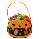 Καλάθι Τσόχινο Halloween 17x15x8cm Carnavalista 232657 - 1 τεμ. - Image 2