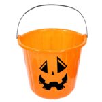 Κουβάς Halloween Trick or Treat Κολοκύθα ø17x14,5cm Carnavalista 232661 - 1 τεμ.