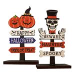 Διακοσμητικό Halloween Ξύλινο Επιτραπέζιο 15x8cm Carnavalista 232680 - 1 τεμ.
