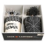 Cup Cake Halloween 10 Φορμάκια με 20 Οδοντογλιφίδες 16x15x8cm Carnavalista 232757 - 1 τεμ.