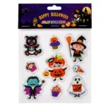Αυτοκόλλητα 3D Halloween σετ=9 τεμ 24x20cm Carnavalista 232779 - 1 τεμ.