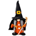 Νάνος Πάνινος Halloween Μάγισσα 30cm Carnavalista 232833 - 1 τεμ. - Image 2