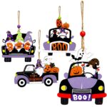 Στολίδι Ξύλινο Halloween 11x7cm Carnavalista 232836 - 12 τεμ.