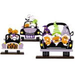 Επιτραπέζιο Ξύλινο Διακοσμητικό Halloween 11x9cm Carnavalista 232837 - 12 τεμ.