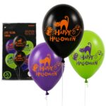Σετ 6 Μπαλόνια Halloween 27,5 cm Carnavalista 232897 - 1 τεμ.