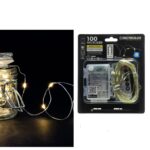 100 MicroLED Με Θερμό Λευκό Φως Και Τηλεχειριστήριο - 1 τεμ.