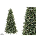 Χριστουγεννιάτικο Δέντρο PP+PE+PVC Με 200 LED 180cm - 1 τεμ.