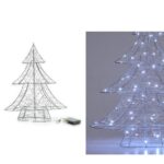 Δεντράκι Με Φως Ασημί 40cm - 1 τεμ.