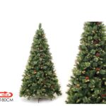 Χριστουγεννιάτικο Δέντρο Sirin PVC/PP/PE Με 350 LED 180cm - 1 τεμ.
