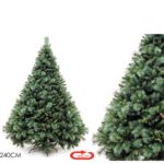 Χριστουγεννιάτικο Δέντρο Broad Peak PVC/PP/PE 240cm - 1 τεμ.