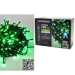 180 LED Εσωτ. & Εξωτ. Χώρου Με 8 Προγράμματα Και Μετασχηματιστή Πράσινο Φως Πράσινο Καλώδιο Μη Επεκτεινόμενο IP44 31V 9. - 1 τεμ.