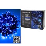 180 LED Εσωτ. & Εξωτ. Χώρου Με 8 Προγράμματα Και Μετασχηματιστή Μπλε Φως Πράσινο Καλώδιο Μη Επεκτεινόμενο IP44 31V 9.2m - 1 τεμ.