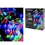 Φωτοσωλήνας 270 LED Εσωτ. & Εξωτ. Χώρου Με 8 Προγράμματα Και Μετασχηματιστή Πολύχρωμο Φως Μη Επεκτεινόμενο IP44 31V 15+3 - 1 τεμ.