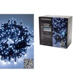 1500 LED Εσωτ. & Εξωτ. Χώρου Με 8 Προγράμματα Και Μετασχηματιστή Ψυχρό Λευκό Φως Πράσινο Καλώδιο Μη Επεκτεινόμενο IP44 3 - 1 τεμ.