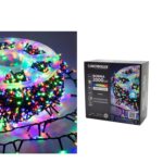 2000 LED Εσωτ. & Εξωτ. Χώρου Με 8 Προγράμματα Και Μετασχηματιστή Ψυχρό Λευκό Φως Πράσινο Καλώδιο Μη Επεκτεινόμενο IP44 3 - 1 τεμ.