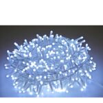 500 LED Εξωτερικού Χώρου Ψυχρό Λευκό Φως Διάφανο Καλώδιο - 1 τεμ.