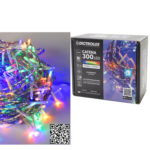 300 LED Πολύχρωμο Για Εξωτερικό Χώρο Με Διαφανές Καλώδιο Και Πρόγραμμα - 1 τεμ.