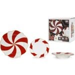 Σετ Πιάτων Lolly Twist Πορσελάνη 18Τμχ - 1 τεμ.