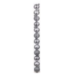 Σετ Χριστουγεννιάτικες μπάλες - 8cm - 12pcs - 326055 - Silver - Image 2