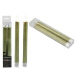 Κερί LED Χρυσό Φ2.2cm Σετ 2Τμχ - 1 τεμ.