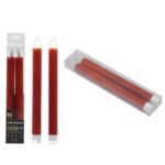Κερί LED Κόκκινο Φ2.2cm Σετ 2Τμχ - 1 τεμ.