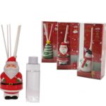 Χριστουγεννιάτικο Αρωματικό Χώρου 100ml Με Σχέδιο Άγιος Βασίλης Σε 3 Αρώματα - 1 τεμ.
