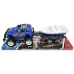 Τζιπ με Βάρκα  Friction & Free Wheel 39x12,5x12cm ToyMarkt 902397 - 1 τεμ. - Image 2