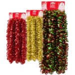 Γιρλάντα Tinsel Κατσαρή Χριστουγεννιάτικη 3m Bunny's 932347 - 1 τεμ.
