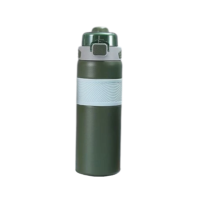 882355-1 Φορητό παγούρι-θερμός - CF8235 - 600ml - 882355 - Army Green - Image 1