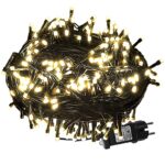 180 Λαμπάκια LED Λευκό Θερμό σε Σειρά με Προγράμματα IP44 12m Xmasfest 1131024 - 1 τεμ.