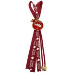 Γούρι Ρόδι με Κορδέλα. Καλή Χρονιά 31cm Xmasfest 1133402 - 12 τεμ.