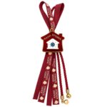 Γούρι Σπίτι Καλή Χρονιά 30cm Xmasfest 1134009 - 12 τεμ.