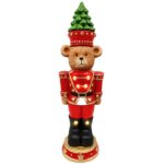Αρκούδος Xmas mgo Γίγας με φως 66x20x18cm Xmasfest 1134086 - 1 τεμ.