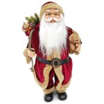 Άγιος Βασίλης Αληθοφανής με Αρκουδάκι 60cm Xmasfest 1134095 - 1 τεμ.
