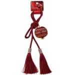 Γούρι Ρόδι με Σχοινί & 2 Φούντες 40cm Xmasfest 1134137 - 1 τεμ.